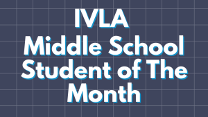 IVLA Student of the Month WS Title