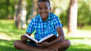 Student for K 12 Online Classes Outside
